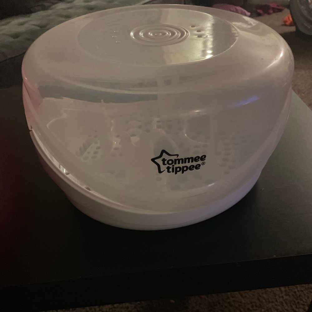 Bottle steam cleaner